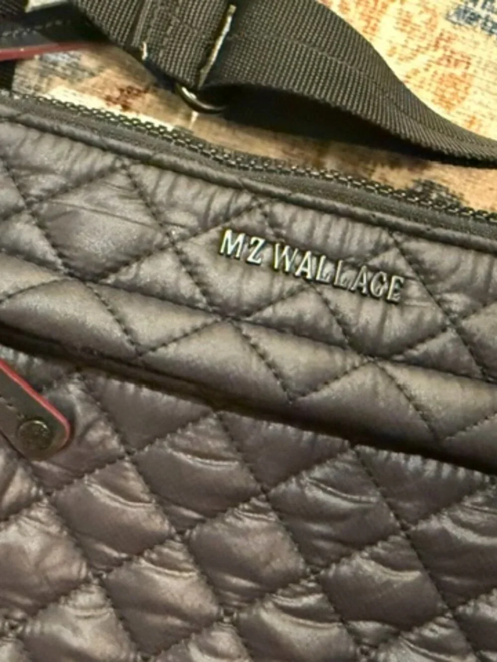 MZ Wallace Metro Flat Crossbody - Black - Like New
